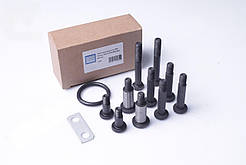 Болт ГРМ Газель,Волга дв.405,406 компл. (болт 8шт+удлинитель 2шт+пластина 1шт+кольцо1шт) (вир-во ISB)