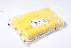 Втулка ресори задн. Волга (компл.12шт) полiуретан жовтий (вир-во Техно Резина)