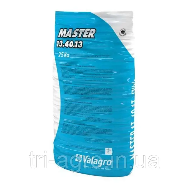 Добриво Master 13-40-13 25кг Valagro