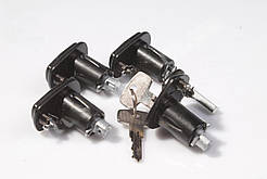 Замок дверi ст. зрз. Газель,Соболь компл. (замок 4шт+ключ 2шт) (вир-во OAR)