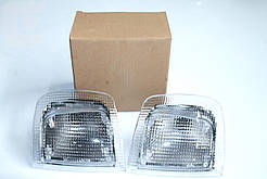 Покажчик повороту Газель,Волга,Москвич компл. (1шт правий+1шт лiвий) (бiлий) (вир-во SCOTIE)