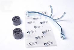 Хомут пiдвiски глушника Газель NEXT,Бiзнес дв.4216,Evotech 2.7,Cummins ISF 2.8 компл. (хомут 1шт+подушка нов.зрз. 2шт) (вир-во