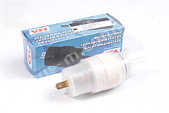 Електронасос омивача ВАЗ 2108,Газель,Волга 12В (бiлий) (вир-во LSA)