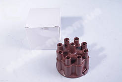 Кришка розподiльника запалювання (трамблера) ГАЗ 53,ПАЗ,ЗIЛ з мiдними контактами (вир-во Elektro)