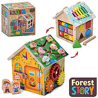 Дерев'яна іграшка Бізикуб MD 1364