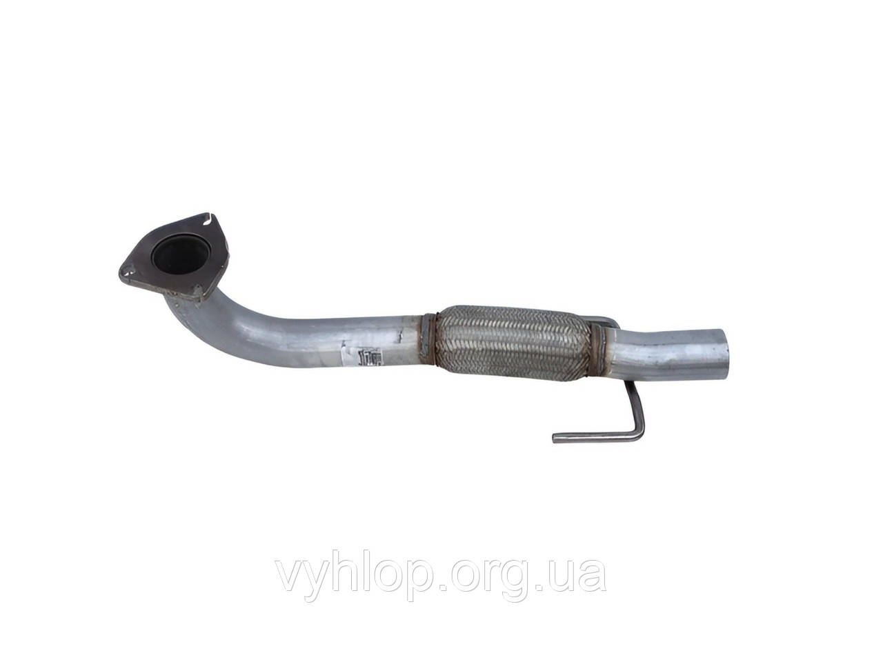 Труба приймальна Сааб 9-3 (Saab 9-3) 1.8/2.0/2.2 D 02- (48.06) Polmostrow алюминизированный