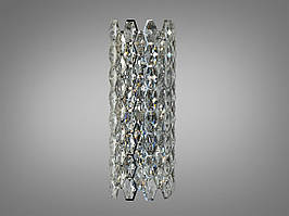 Настінний світильник Diasha 9136B420 срібний кришталь для вітальні 9136-B420CH