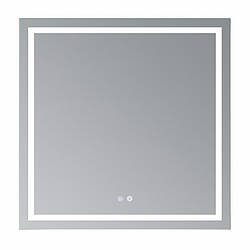Дзеркало Qtap Mideya (MI1) 800x800 з LED-підсвіткою Touch, з антизапотіванням, димером, рег. яскравості QT2078NCF8048477