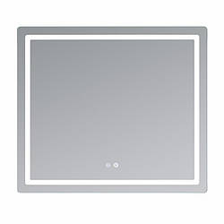 Дзеркало Qtap Mideya (MI2) 800х700 з LED-підсвіткою Touch, з антизапотіванням, з димером, регумацію QT2078NCF807048476