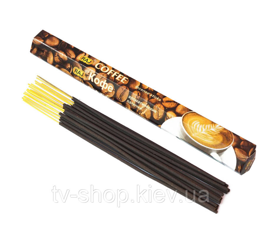 Ароматичні палички Кава RAJ Coffee, фото 1