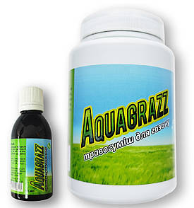 Aquagrazz - Рідкий газон - органічна суміш (Акваграз) + травосуміш для газону (Акваграз)