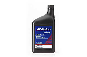 Олива трансмісійна AC Delco \"Dexron VI\" 0.946 (109243/88865601) ACDelco 109394 Buick Regal, LaCrosse, Envision, Enclave;