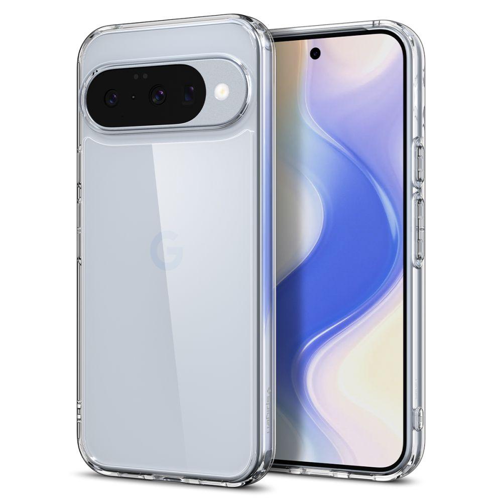 Чохол Spigen для Google Pixel 10/ 10 Pro - Ultra Hybrid, Crystal Clear (ACS09715), фото 1