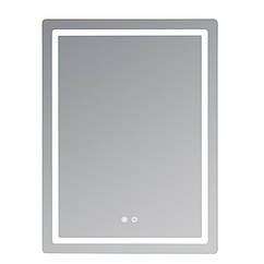 Дзеркало Qtap Mideya (MI2) 600х800 з LED-підсвічуванням Touch, з антизапотіванням, димером, рег. яскравості QT2078F6080