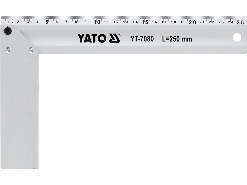 Алюмінієвий куточок 250 мм YATO YT-7080, фото 1