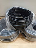 Провід мідний ПВС 2х1 круглий гнучкий, чорний Одеса ГОСТ (кратно 5м), фото 5