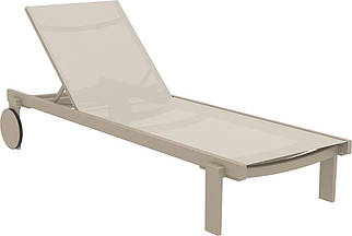 Шезлонг Aquaviva Casablanca, сіро-коричневий