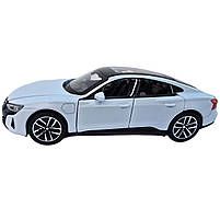 Машинка метал Audi e-tron GT Ауді біла 1:32 світло звук 15*7*5см (86544), фото 2