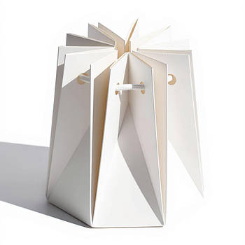 Аквабокс білий для букетів (розібраний)