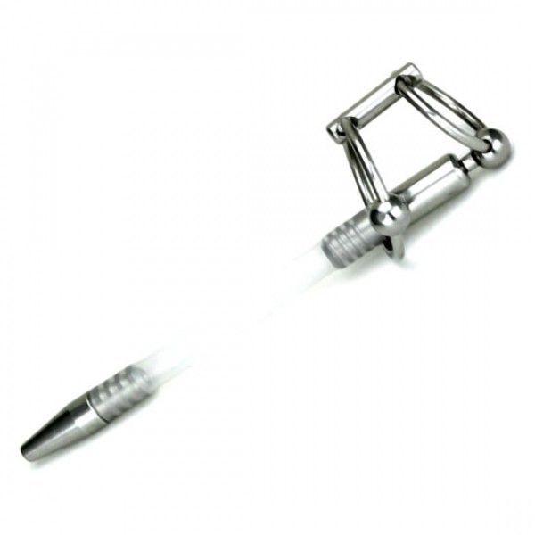 Катетер для уретри, уретральний катетер Bdsm4u медична сталь 10,6 см довжина, фото 1