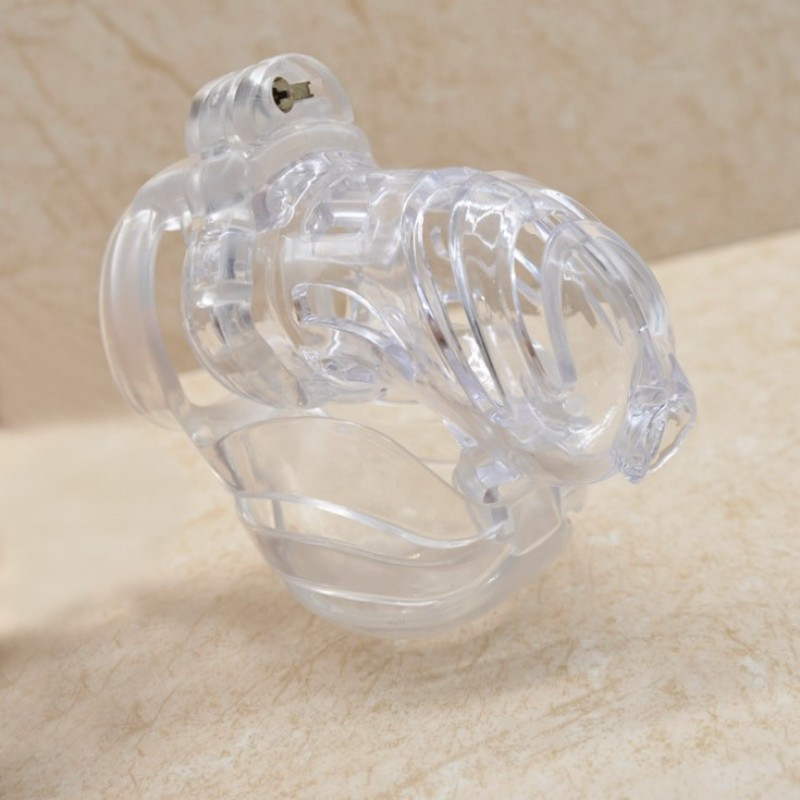 Пояс вірності чоловічий, пояс цілому Red&Black clear, медичний поліетилен 80мм 33мм, фото 1