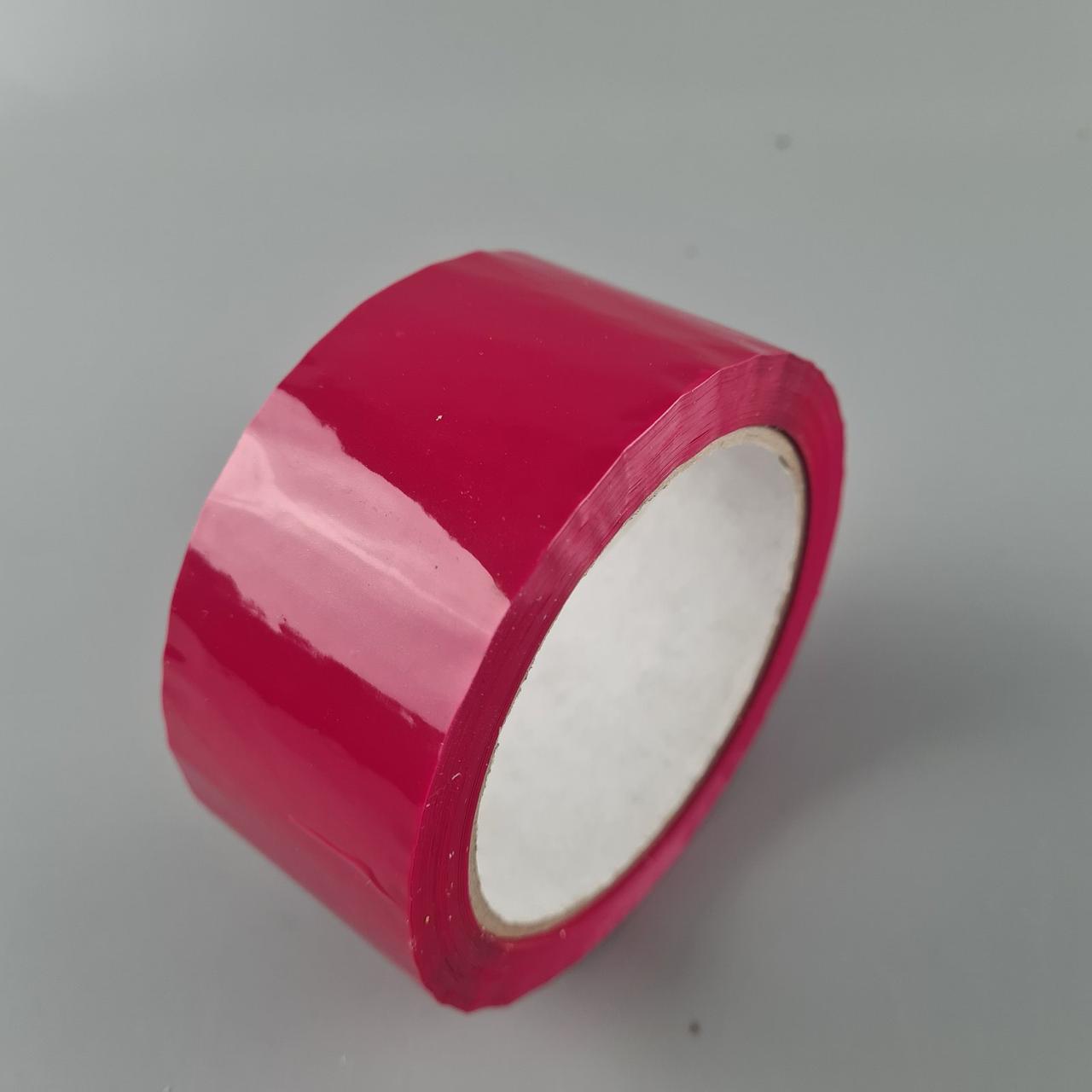 Скотч 45 мм/80м/38мк Рожевий "Супер Торба"(10,4/1,04) No 14 (6 шт), фото 1