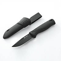 Ніж Ganzo G807BW-BK чорний з чохлом