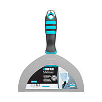 Шпатель BIHUI QVI 200 мм з нержавіючої сталі з прогумованою ручкою (PTT8)