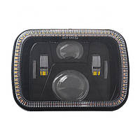 Прямокутна фара робочого світла JR-5&#039;-40W ближній/дальній + DRL