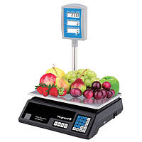 Ваги торговельні ViLgrand VES-6V-41W 40 кг з калькулятором та акумулятором IC-29