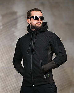 Тактичний флісовий світшот Polar Tactical чорний ВТ6898