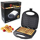 Вафлі домашні у вафельниці електричній Domotec MS-7705, Функціональна вафельниця, Електрична вафельниця YD-52, фото 5