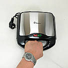 Вафлі домашні у вафельниці електричній Domotec MS-7705, Функціональна вафельниця, Електрична вафельниця YD-52, фото 7