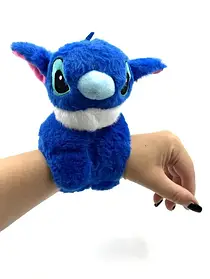 М'яка іграшка Стіч на руку 21 см Синій SV227