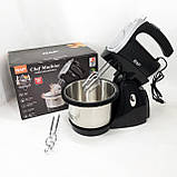 Зручний міксер для кухні RAF R.6662 1000 Вт 3 л, Міксер зі зручним регулюванням швидкості VJ-84, фото 2
