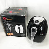 Мульти фритюрниця Domotec, Аерофрітюрниця з функцією швидкого приготування, Мультипіч для готування YP-98, фото 5