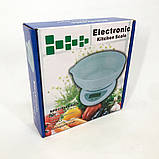 Надійні та точні ваги для кухні B05A 1г до 5кг, Ваги кухонні з чашею на батарейках GO-56, фото 6