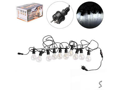 Гірлянда 10LED 5м світлодіодна зовнішня Лампочки R96320 ТМ STENSON