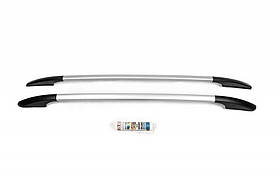 Рейлінги OmsaLine Solid (HB, 2 шт, сірі) для Mazda 3 2003-2009 рр