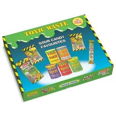 Бокс кислих цукерок Toxic Waste Sour Candy Favourites Gift Set 639г, фото 1
