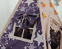 Вігвам та аксесуари великий ігровий намет для дітей курінь Зоряна мрія БОН БОН + кошик Повний комплект!, фото 5