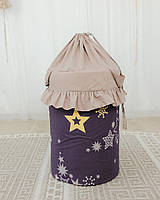 Вігвам та аксесуари великий ігровий намет для дітей курінь Зоряна мрія БОН БОН + кошик Повний комплект!, фото 8