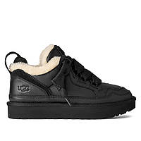 UGG Lowmel Sneaker Black Leather 36