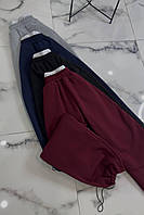 Must have этой весной -стильные оверсайз штаны палаццо, со вставкой из резинки, ко FN- 31179 р: 42-46 и 48-50