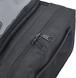 Сумка під кришку бензобака для квадроциклу ATV мото чорна 600D водостійка, фото 4