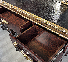 Ексклюзивний туалетний стіл бароко JOSS Версаль 160х43х170 см, фото 5