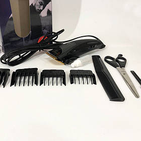 Машинка волосся міцна MAGIO MG-591, Тример для бороди універсальна з насадками, Тример YS-633 для вусів