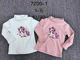 Гольф утеплений для дівчаток оптом, F&D, 1-5 років, арт. 7250-1