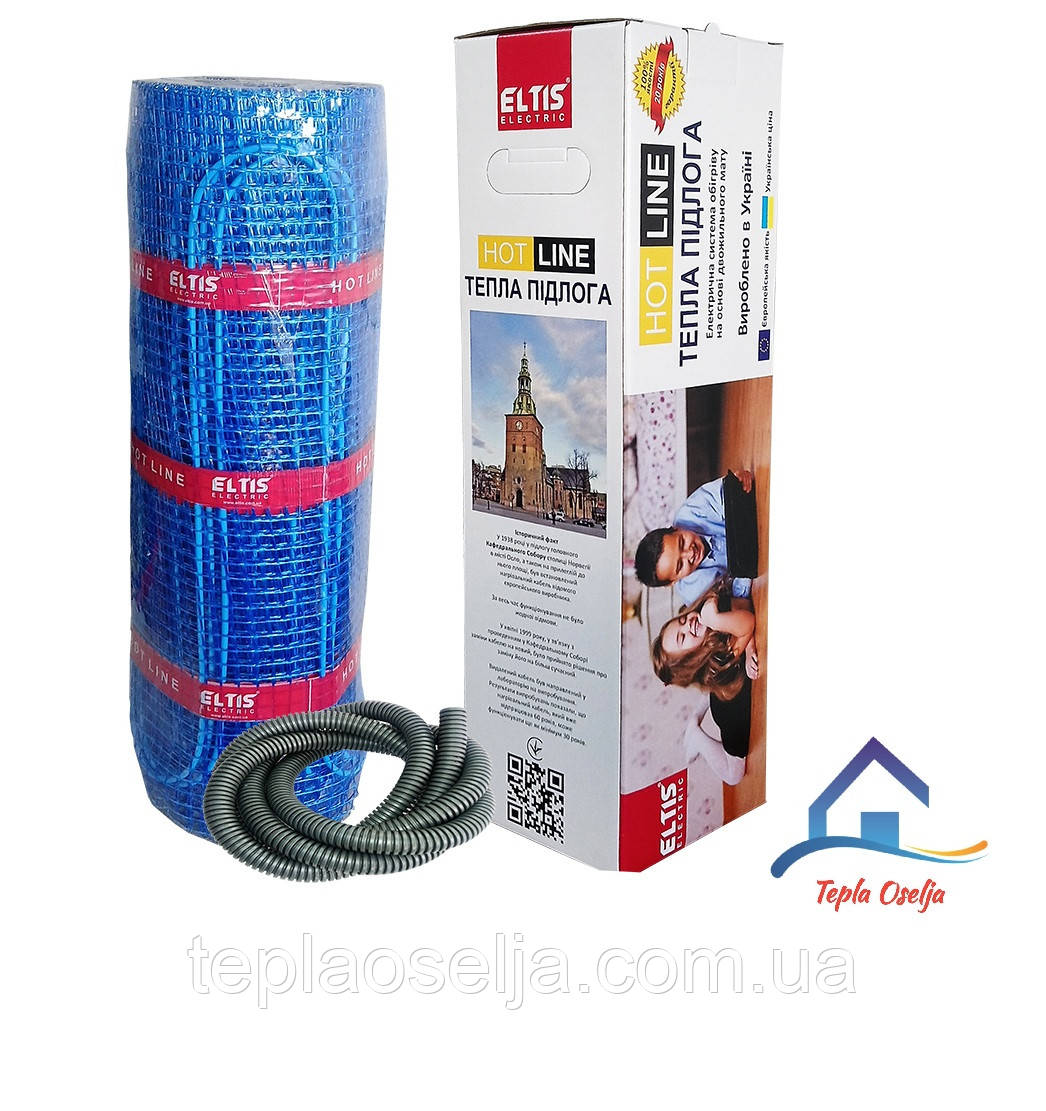 Комплект нагрівальний мат HOT LINE ДМ - 1,2 170 Вт 1,2 кв.м Eltis Electric, фото 1