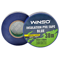 Ізострічка ПВХ синя, 18 мм * 30 м "Winso"